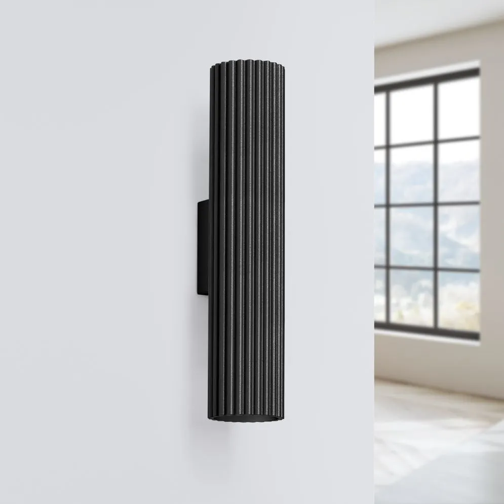 Kinkiet KARBON 30 czarny | sklep MIRAT  kolekcja karbon