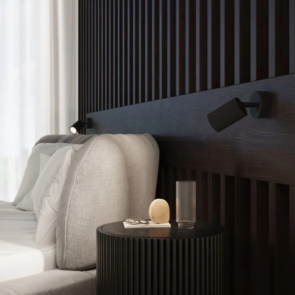 Kinkiet KARBON czarny | sklep MIRAT kolekcja karbon