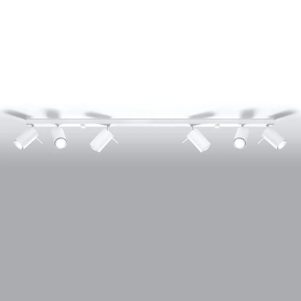 Plafon RING 6L biały | sklep MIRAT  kolekcja ring