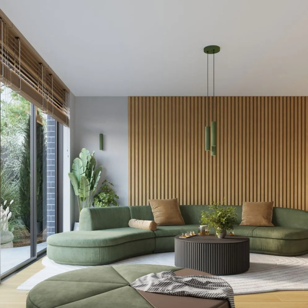 Kinkiet KARBON 30 zielony oliwkowy | sklep MIRAT kolekcja karbon