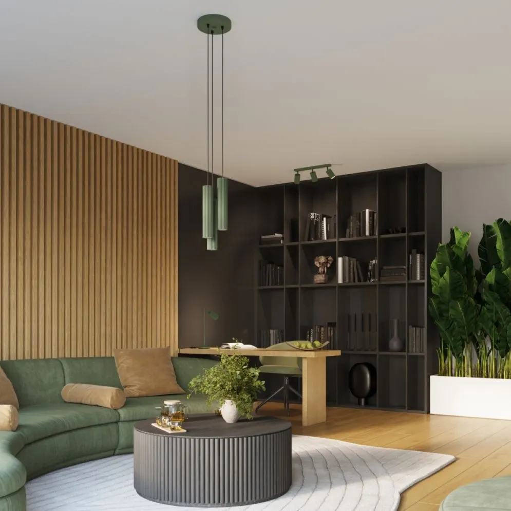 Kinkiet KARBON 30 zielony oliwkowy | sklep MIRAT kolekcja karbon