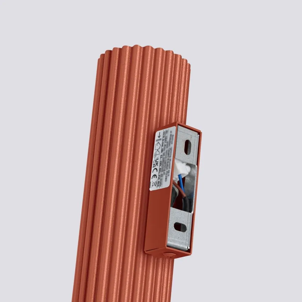 Kinkiet KARBON 30 ochra czerwona | sklep MIRAT kolekcja karbon