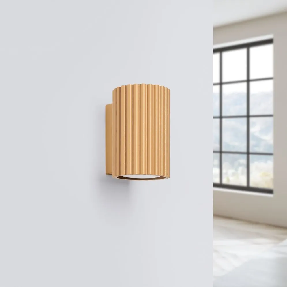 Kinkiet KARBON 10 złoty | sklep MIRAT kolekcja karbon