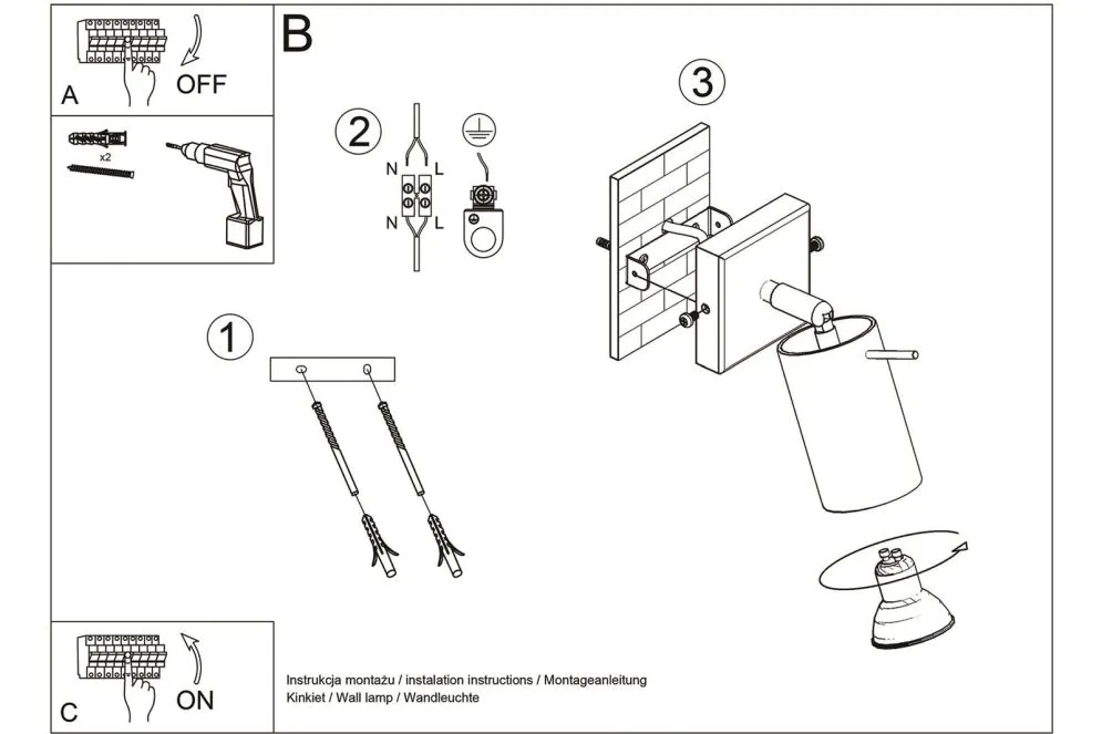 Kinkiet RING chrom | sklep MIRAT kolekcja ring