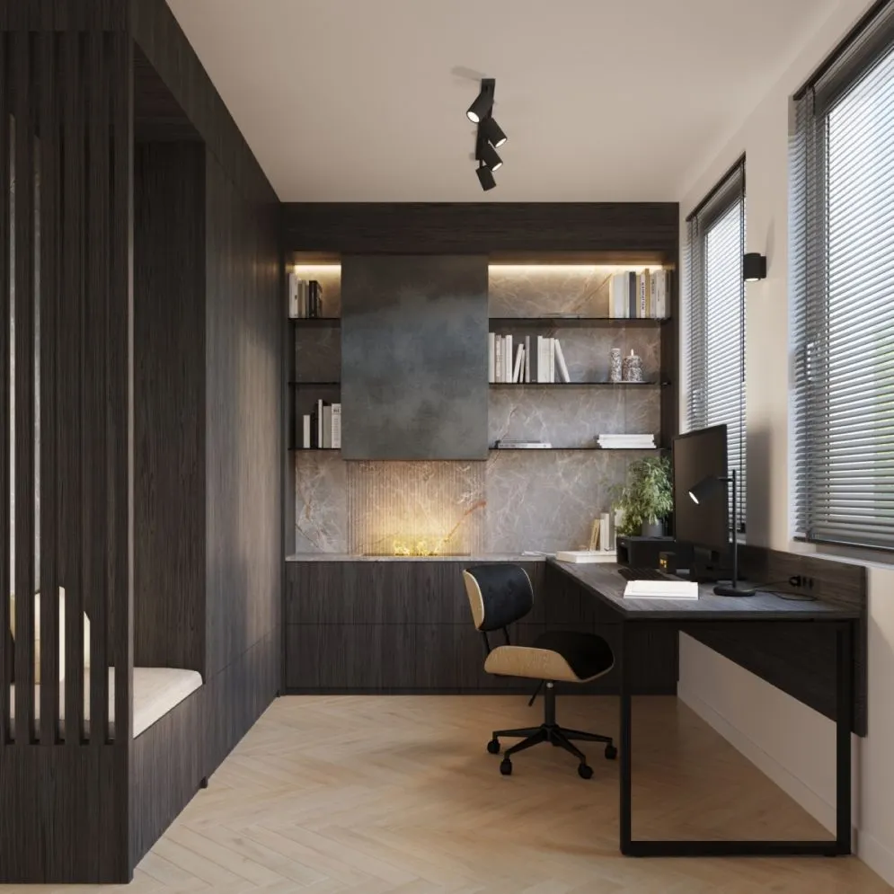 Lampa biurkowa KARBON czarna | sklep MIRAT  kolekcja karbon