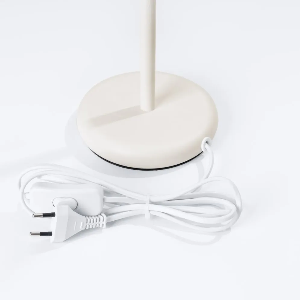 Lampa biurkowa KARBON beżowa | sklep MIRAT kolekcja karbon