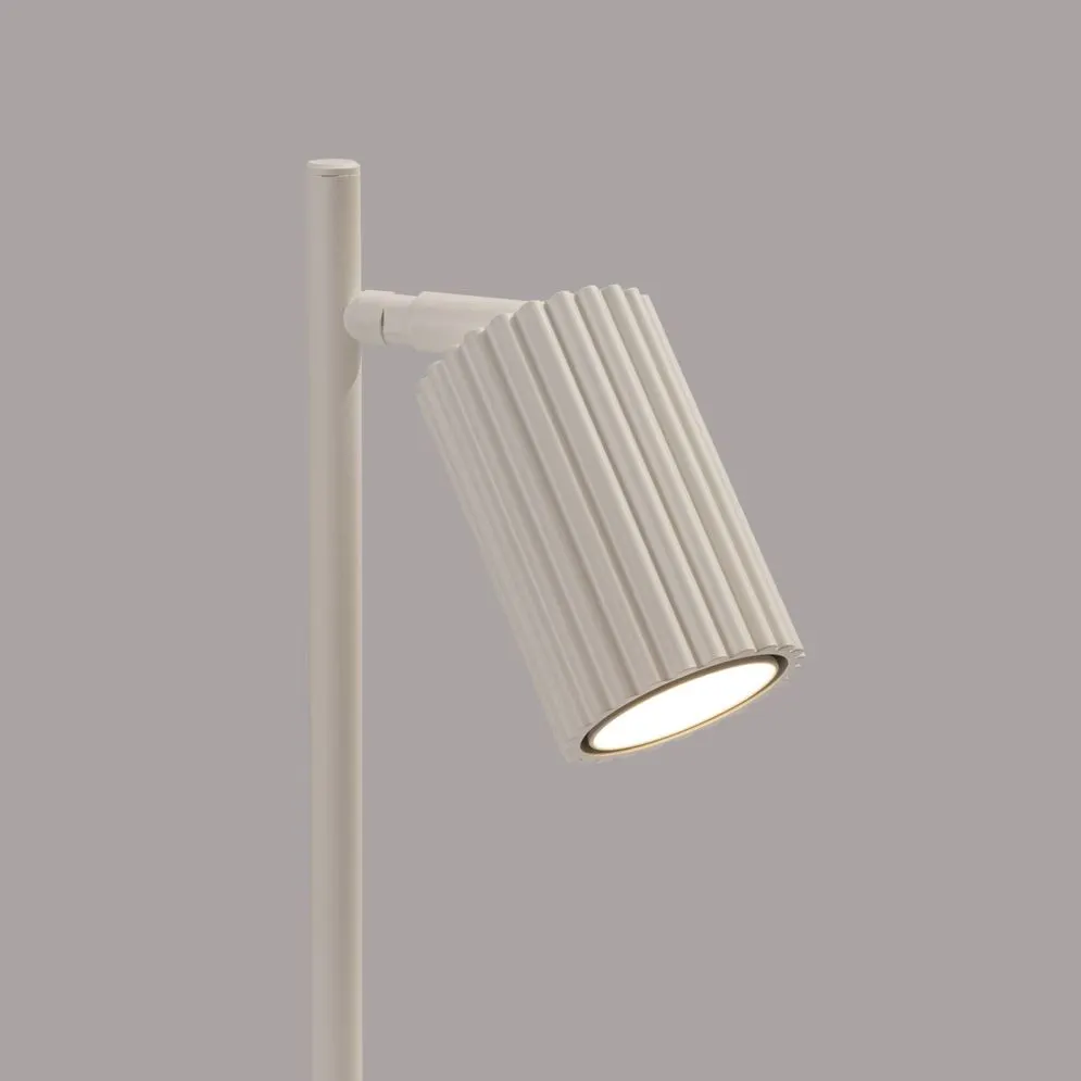 Lampa biurkowa KARBON beżowa | sklep MIRAT kolekcja karbon