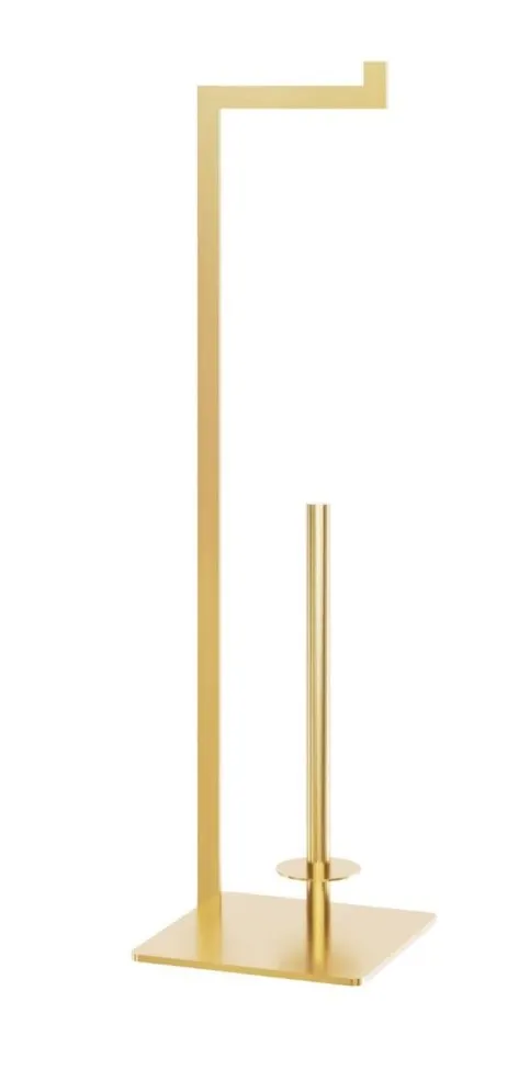 Stojak na papier REGARD PLUS złoty metalowy | MIRAT. w stylu LOFT kolekcja