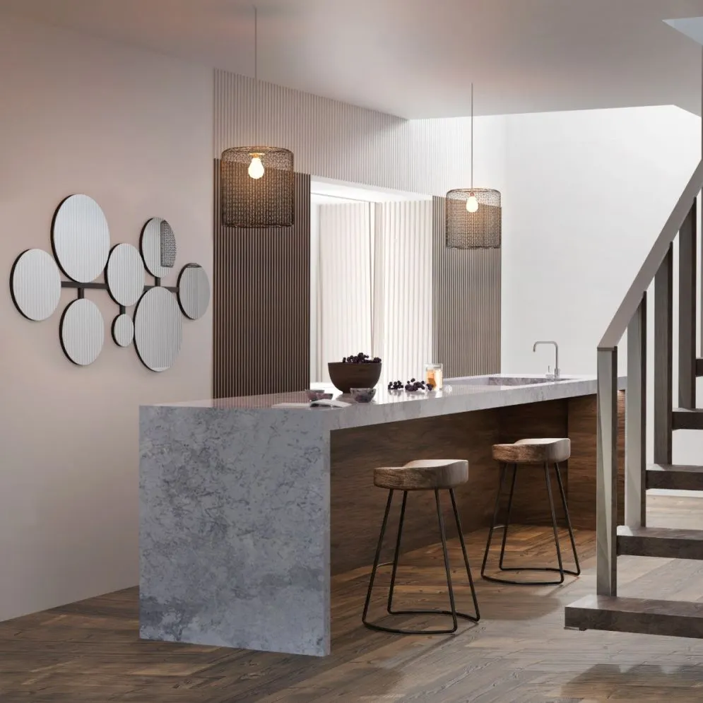 Lustro dekoracyjne COMPOSE 110x60 wiszące | MIRAT. w stylu kolekcja