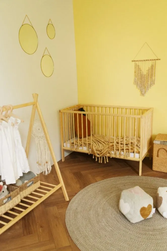 Łóżeczko dziecięce NINA 120x60 sosna lite drewno I sklep meblowy MIRAT. styl SKANDYNAWSKI