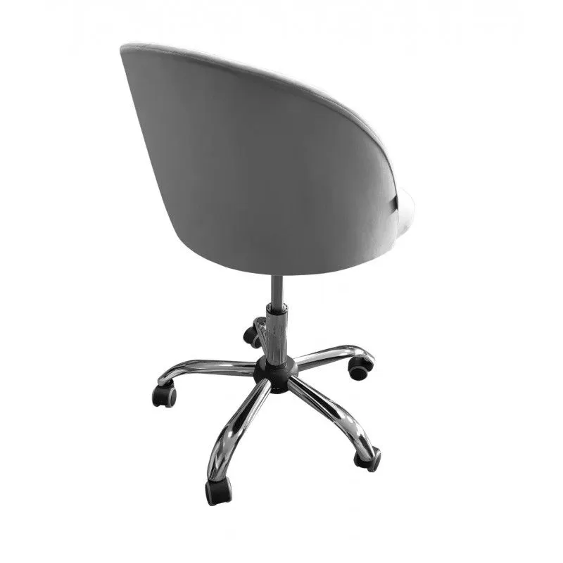 Fotel CLAUDINE VELVET obrotowy dla dzieci bez podłokietników | MIRAT.