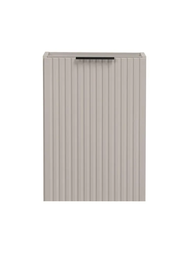 Szafka pod umywalkę ADEL CASHMERE 82-40-1D 40cm kaszmirowa ryflowany front I sklep meblowy MIRAT. styl GLAMOUR, RYFLOWANY kolekcja ADEL