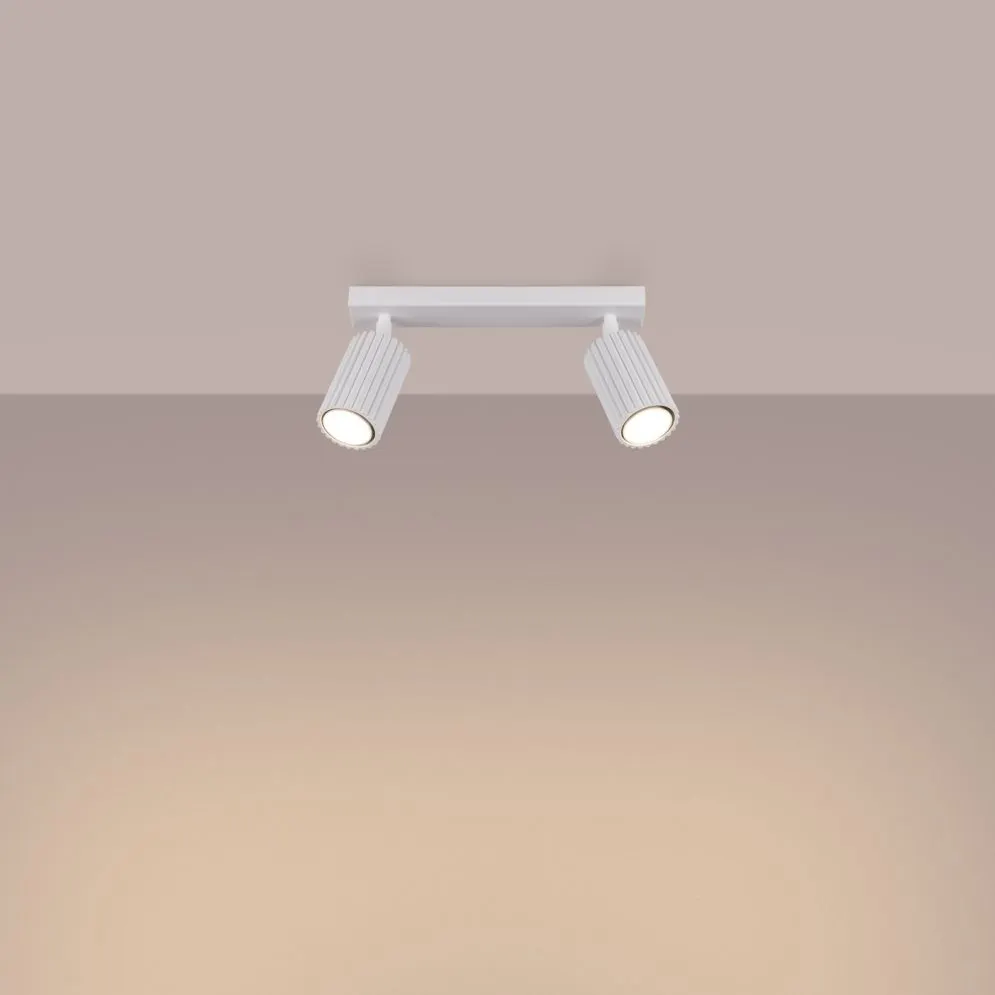 Plafon KARBON 2 biały | sklep MIRAT kolekcja karbon