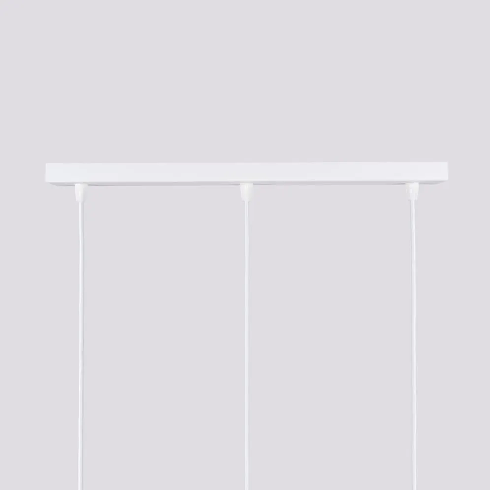 Lampa wisząca KARBON 3L biały | sklep MIRAT kolekcja karbon