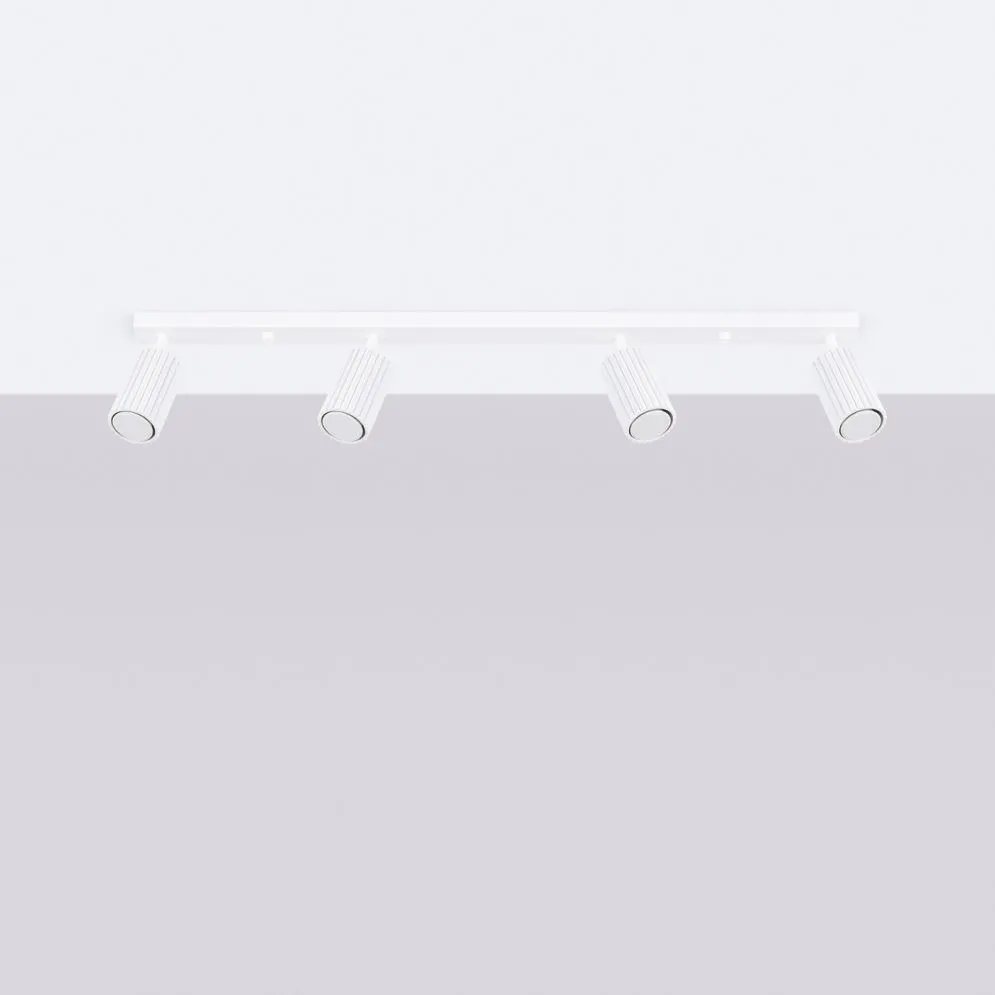 Plafon KARBON 4L biały | sklep MIRAT  kolekcja karbon