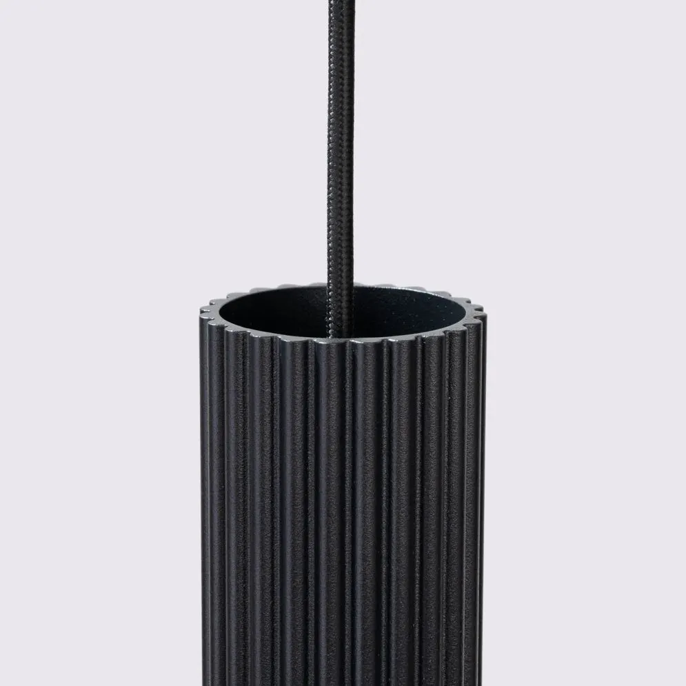 Lampa wisząca KARBON 1 czarny | sklep MIRAT kolekcja karbon