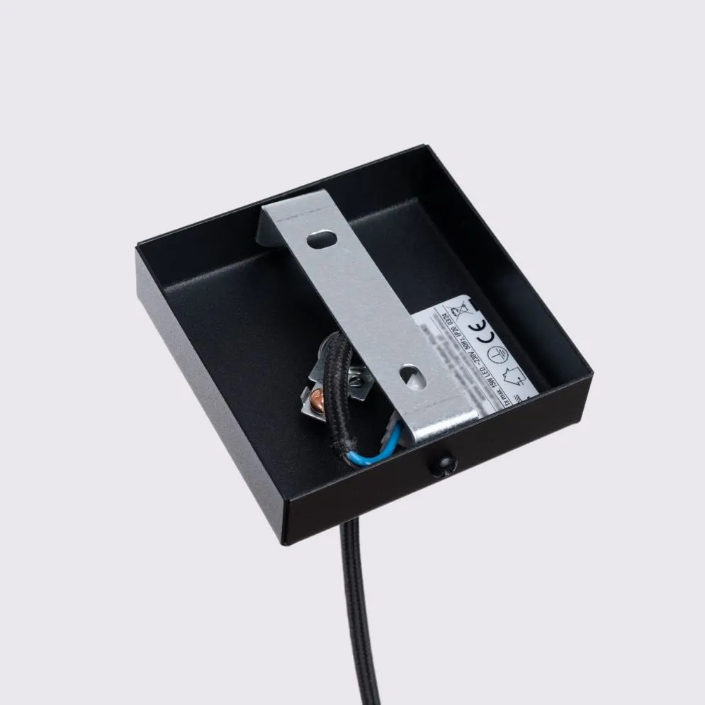 Lampa wisząca KARBON 1 czarny | sklep MIRAT kolekcja karbon