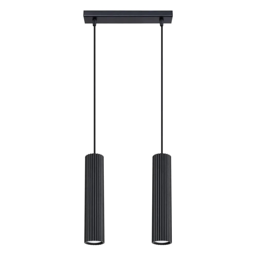 Lampa wisząca KARBON 2 czarny | sklep MIRAT  kolekcja karbon