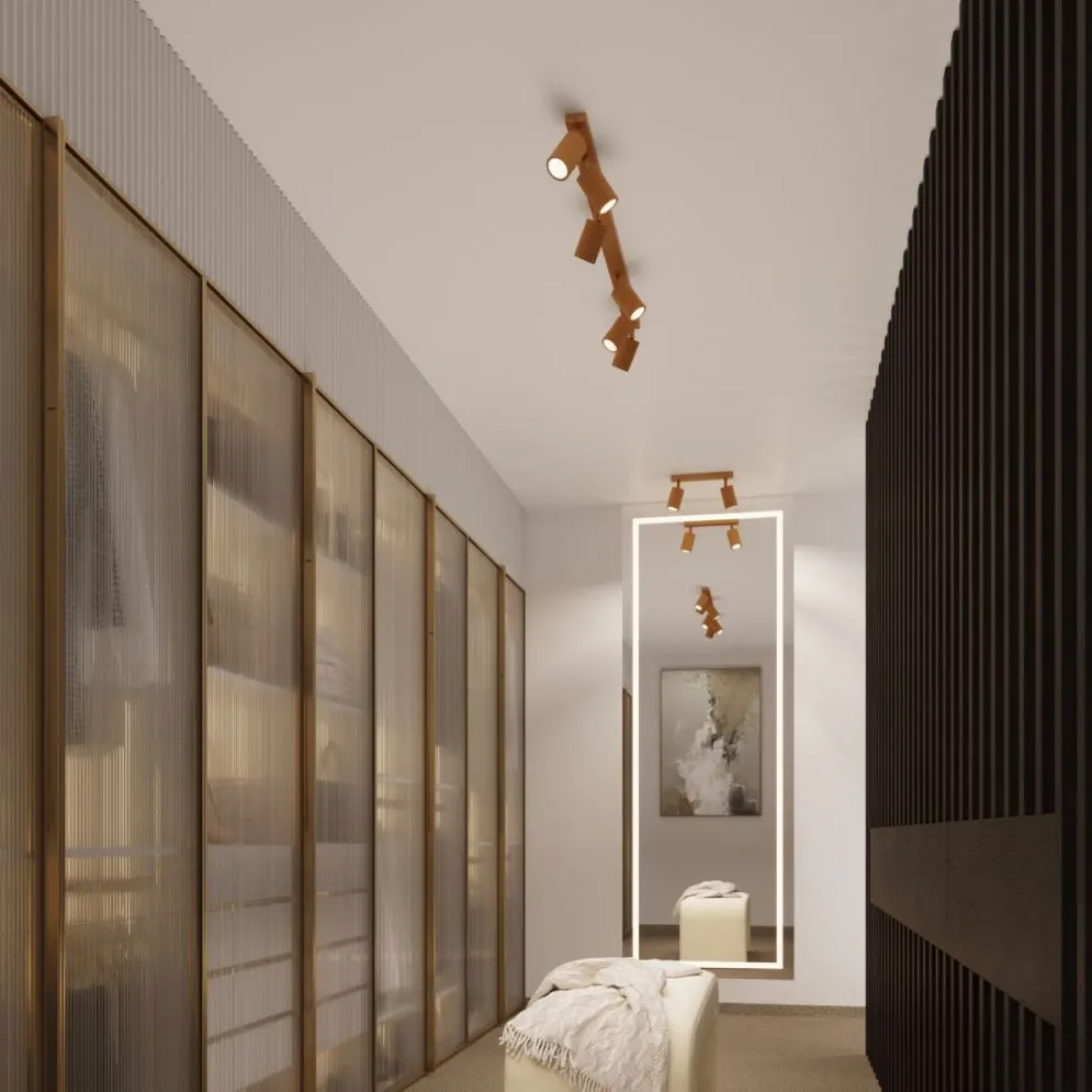 Plafon KARBON 60 złoty | sklep MIRAT kolekcja karbon