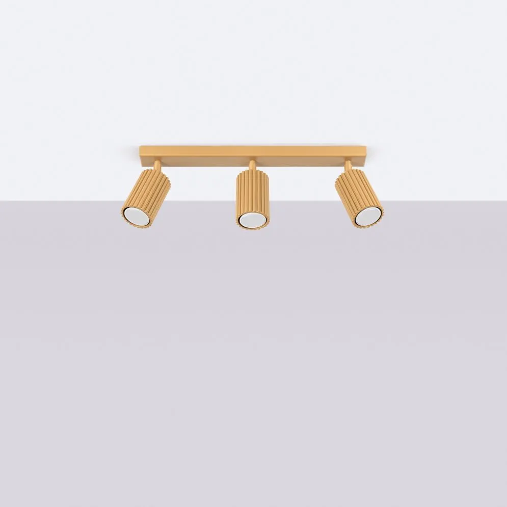 Plafon KARBON 3L złoty | sklep MIRAT kolekcja karbon