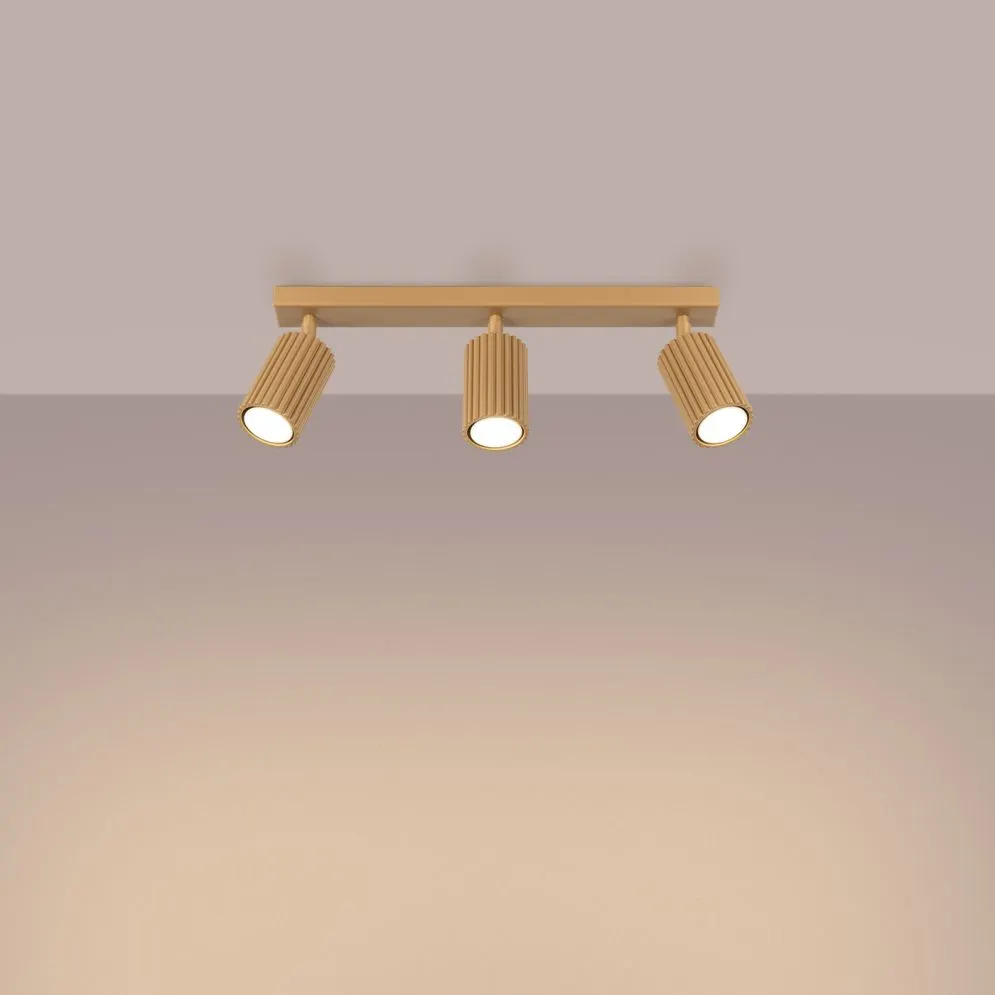 Plafon KARBON 3L złoty | sklep MIRAT kolekcja karbon