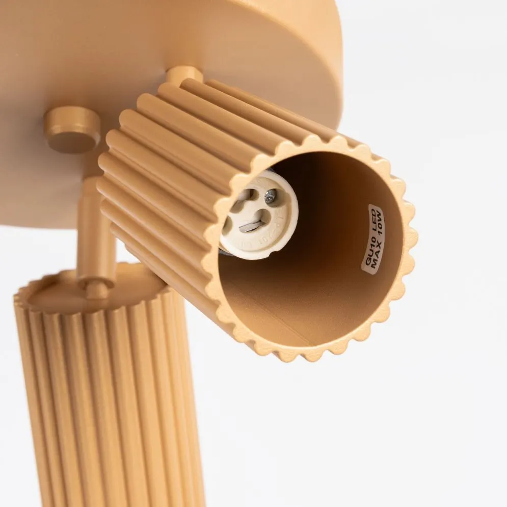 Plafon KARBON 3P złoty | sklep MIRAT  kolekcja karbon