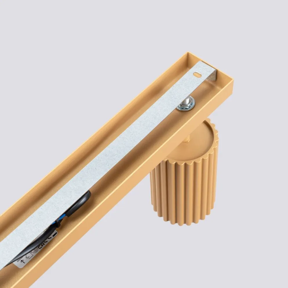 Plafon KARBON 4L złoty | sklep MIRAT kolekcja karbon