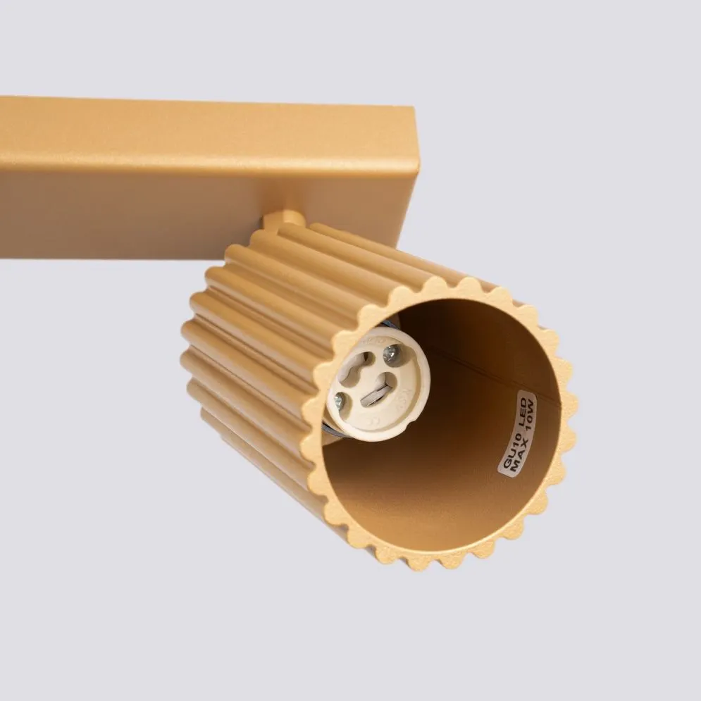 Plafon KARBON 4L złoty | sklep MIRAT kolekcja karbon