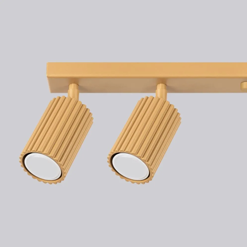 Plafon KARBON 6L złoty | sklep MIRAT  kolekcja karbon