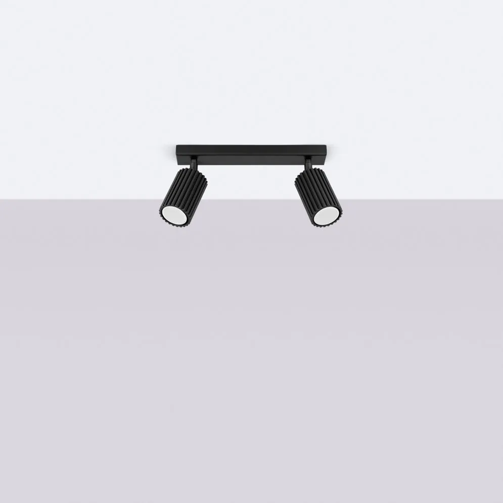 Plafon KARBON 2 czarny | sklep MIRAT  kolekcja karbon