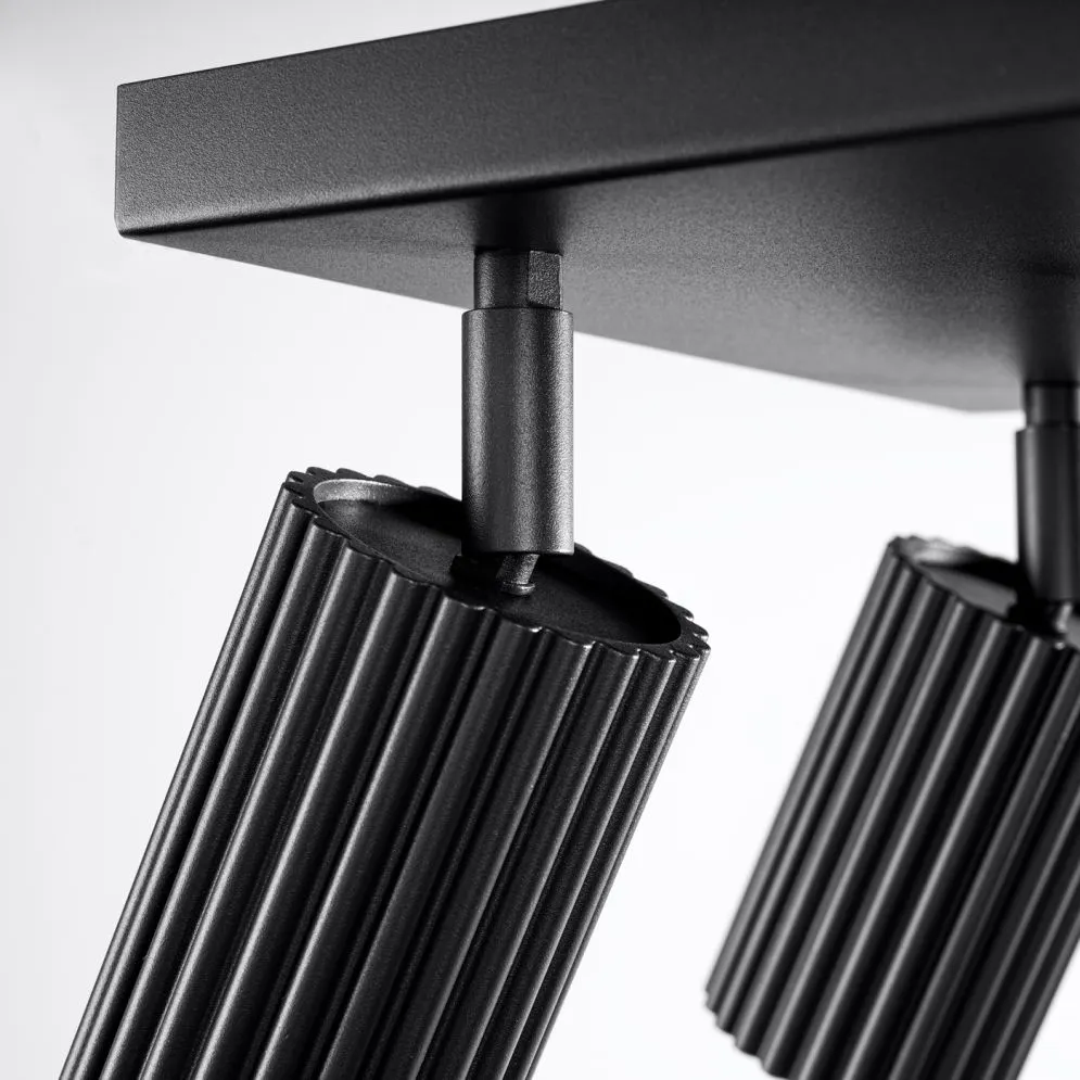 Plafon KARBON 4 czarny | sklep MIRAT  kolekcja karbon