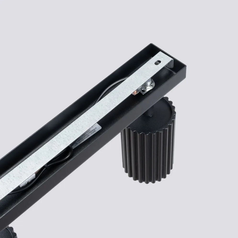 Plafon KARBON 6L czarny | sklep MIRAT  kolekcja karbon