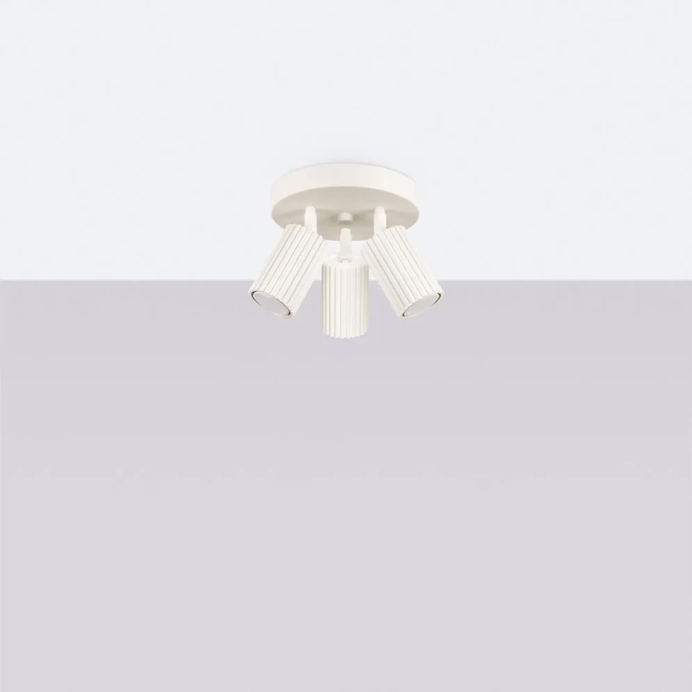 Plafon KARBON 3P beżowy | sklep MIRAT  kolekcja karbon