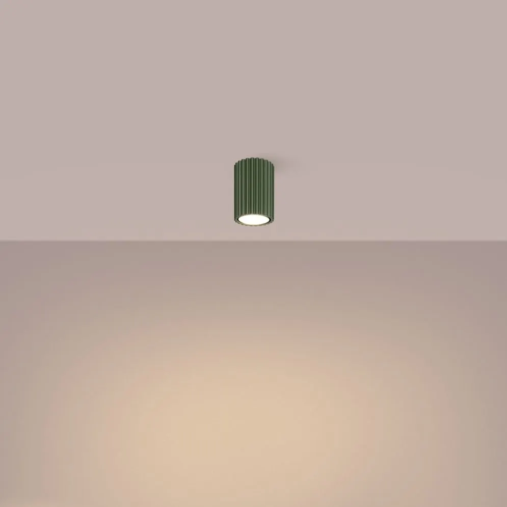 Plafon KARBON 10 zielony oliwkowy | sklep MIRAT kolekcja karbon