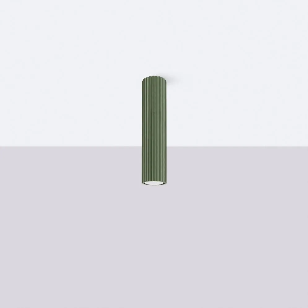 Plafon KARBON 30 zielony oliwkowy | sklep MIRAT kolekcja karbon