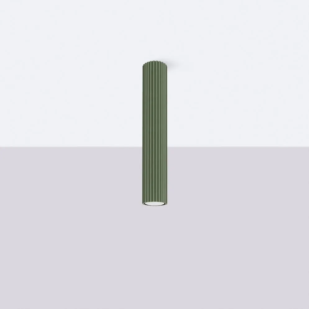 Plafon KARBON 40 zielony oliwkowy | sklep MIRAT  kolekcja karbon