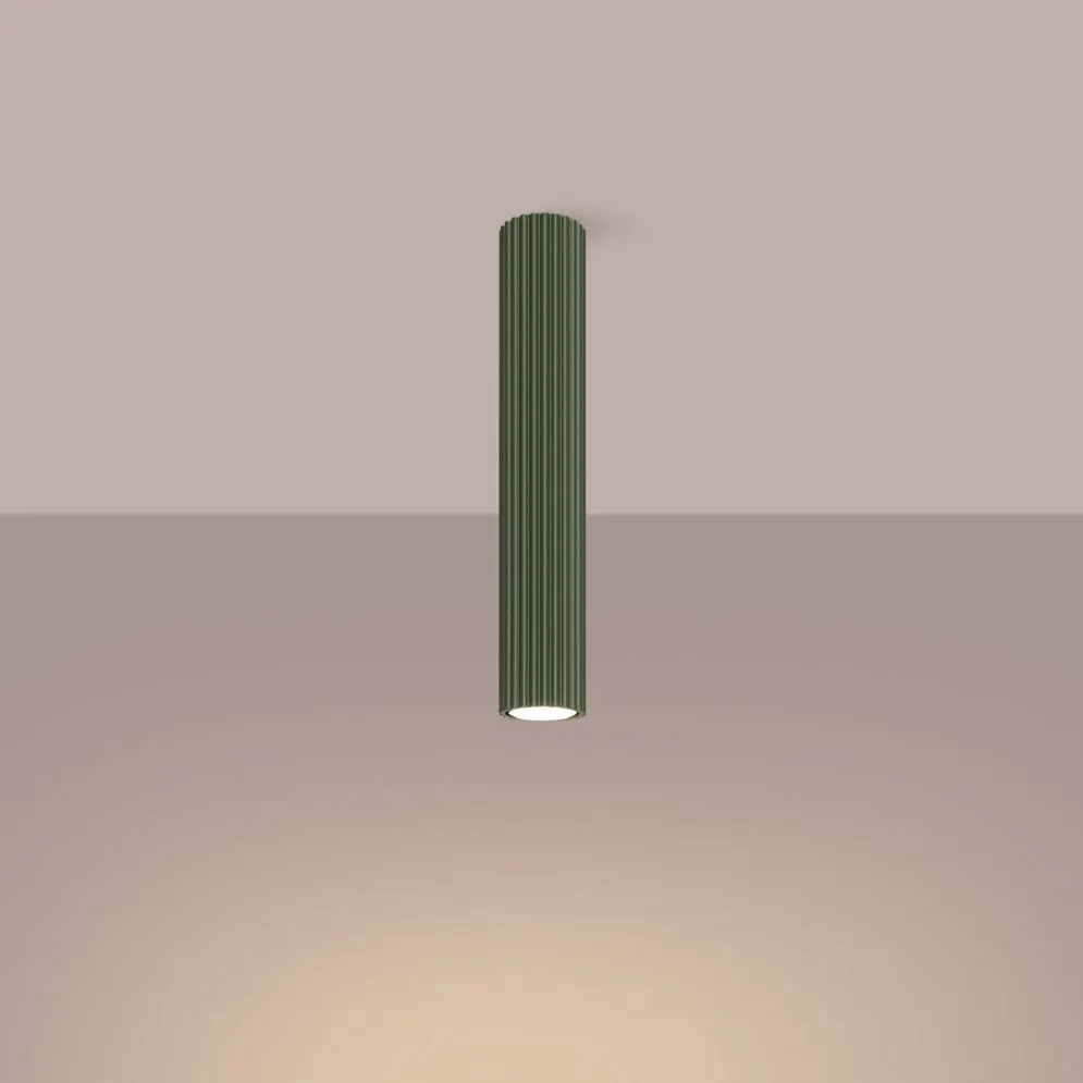 Plafon KARBON 40 zielony oliwkowy | sklep MIRAT  kolekcja karbon