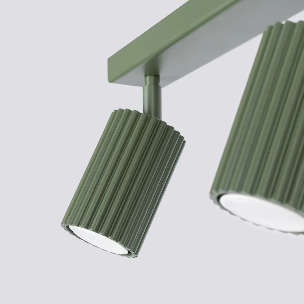 Plafon KARBON 2 zielony oliwkowy | sklep MIRAT  kolekcja karbon