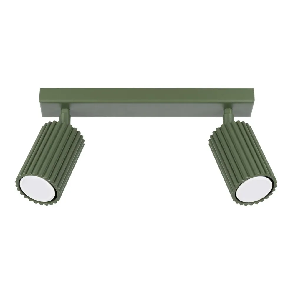 Plafon KARBON 2 zielony oliwkowy | sklep MIRAT  kolekcja karbon