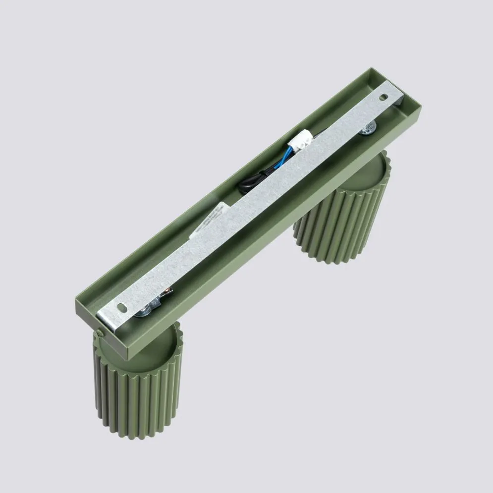 Plafon KARBON 2 zielony oliwkowy | sklep MIRAT  kolekcja karbon