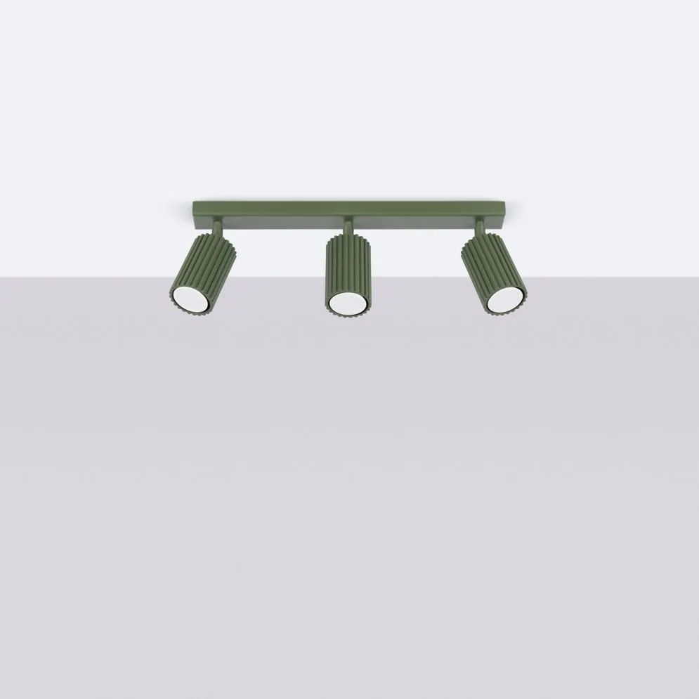 Plafon KARBON 3L zielony oliwkowy | sklep MIRAT kolekcja karbon