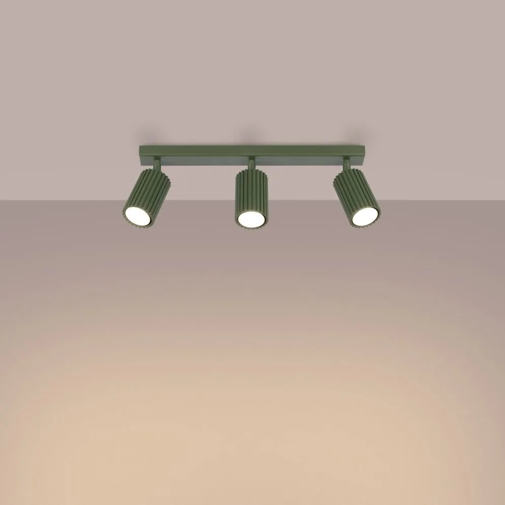 Plafon KARBON 3L zielony oliwkowy | sklep MIRAT kolekcja karbon