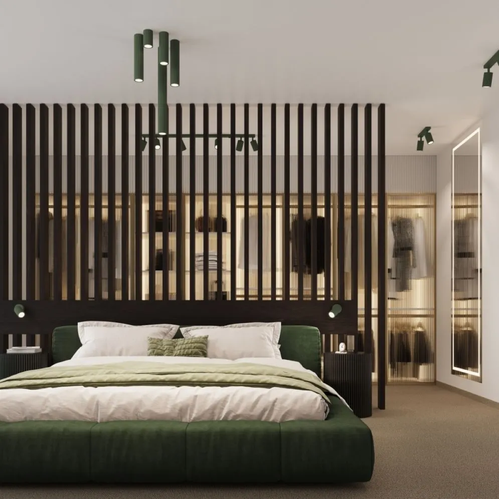 Plafon KARBON 4 zielony oliwkowy | sklep MIRAT kolekcja karbon