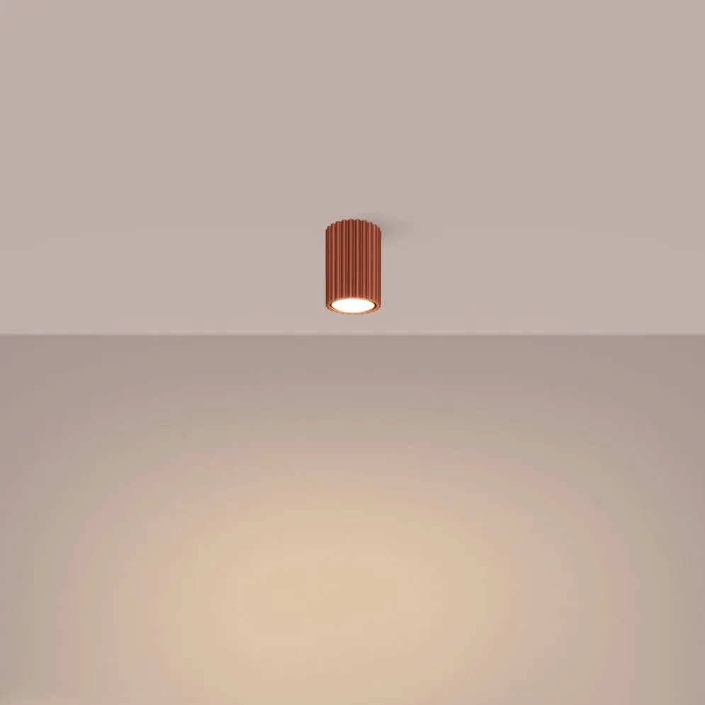 Plafon KARBON 10 ochra czerwona | sklep MIRAT  kolekcja karbon