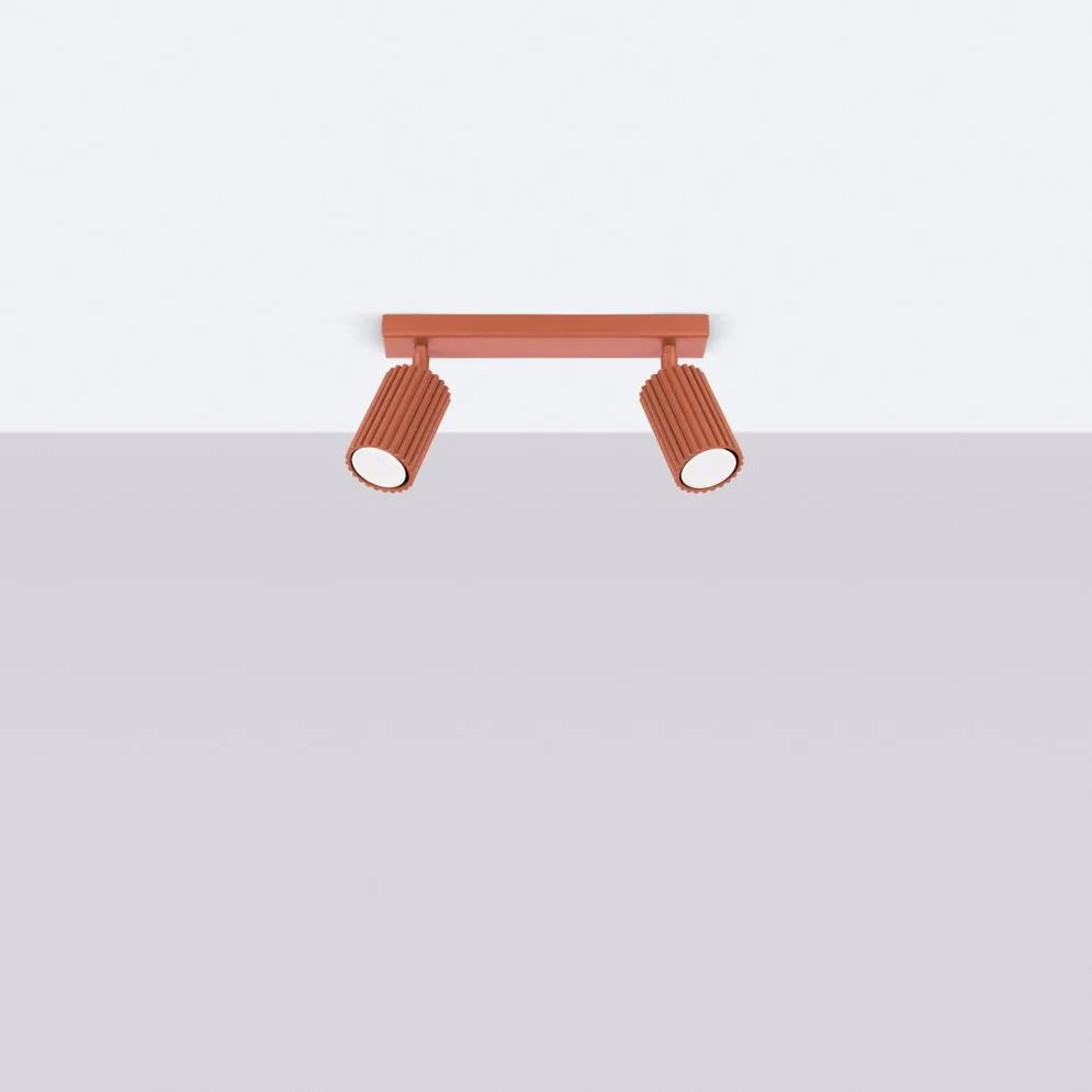 Plafon KARBON 2 ochra czerwona | sklep MIRAT kolekcja karbon