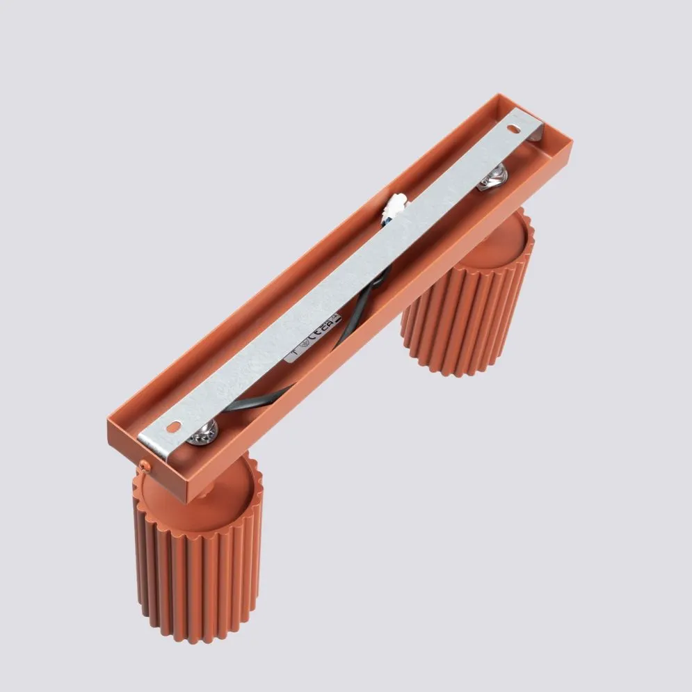 Plafon KARBON 2 ochra czerwona | sklep MIRAT kolekcja karbon