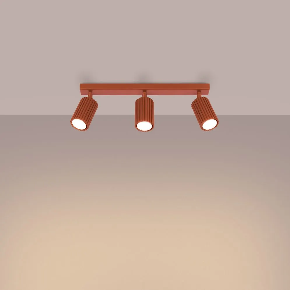 Plafon KARBON 3L ochra czerwona | sklep MIRAT kolekcja karbon