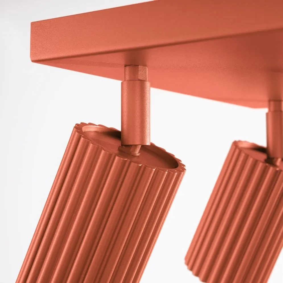 Plafon KARBON 4 ochra czerwona | sklep MIRAT kolekcja karbon