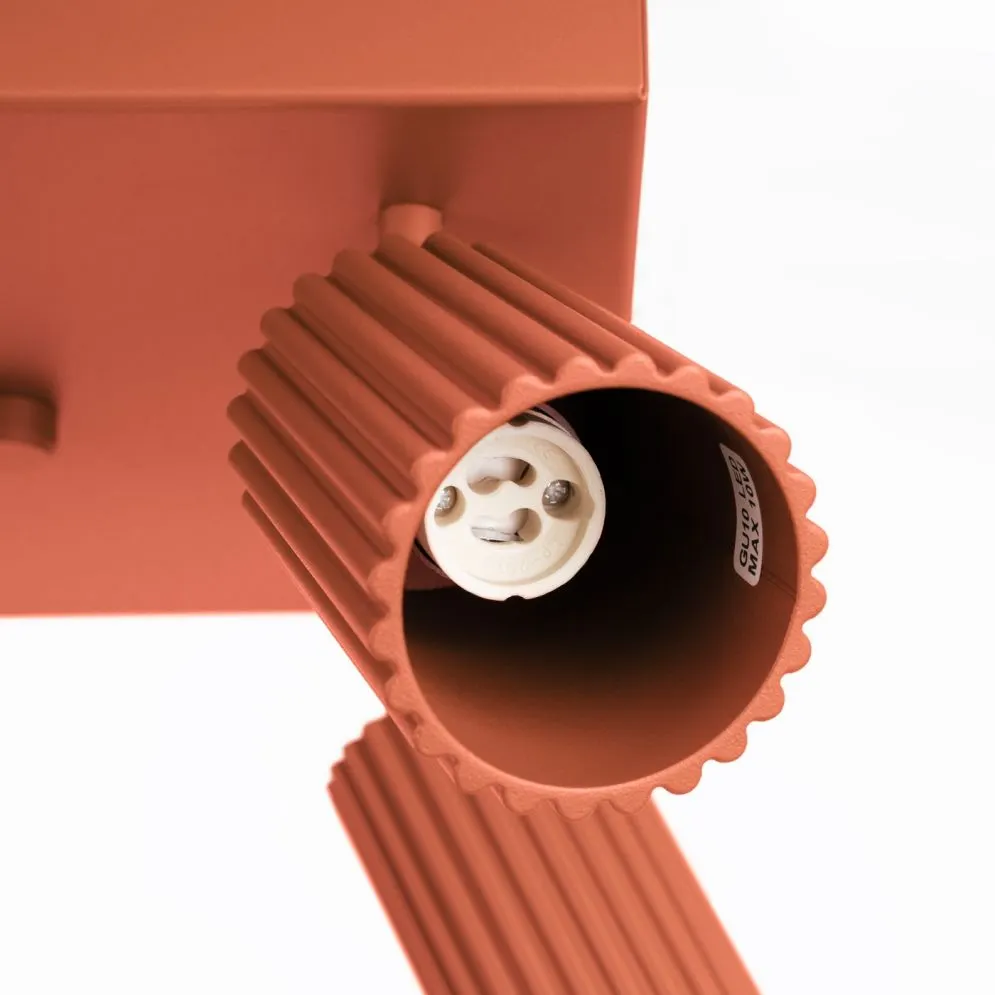 Plafon KARBON 4 ochra czerwona | sklep MIRAT kolekcja karbon