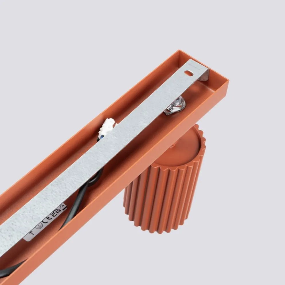 Plafon KARBON 4L ochra czerwona | sklep MIRAT kolekcja karbon